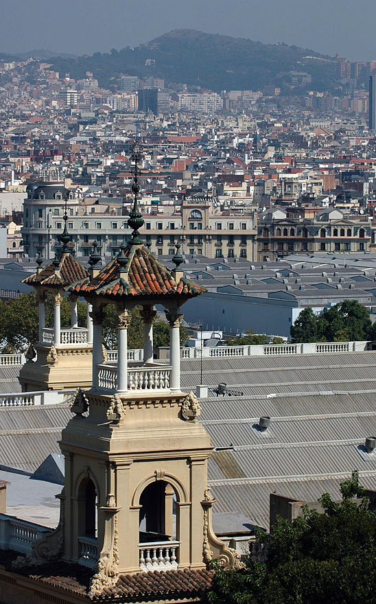 081 View from the MNAC (Museu Nacional d Art de Catalunya)